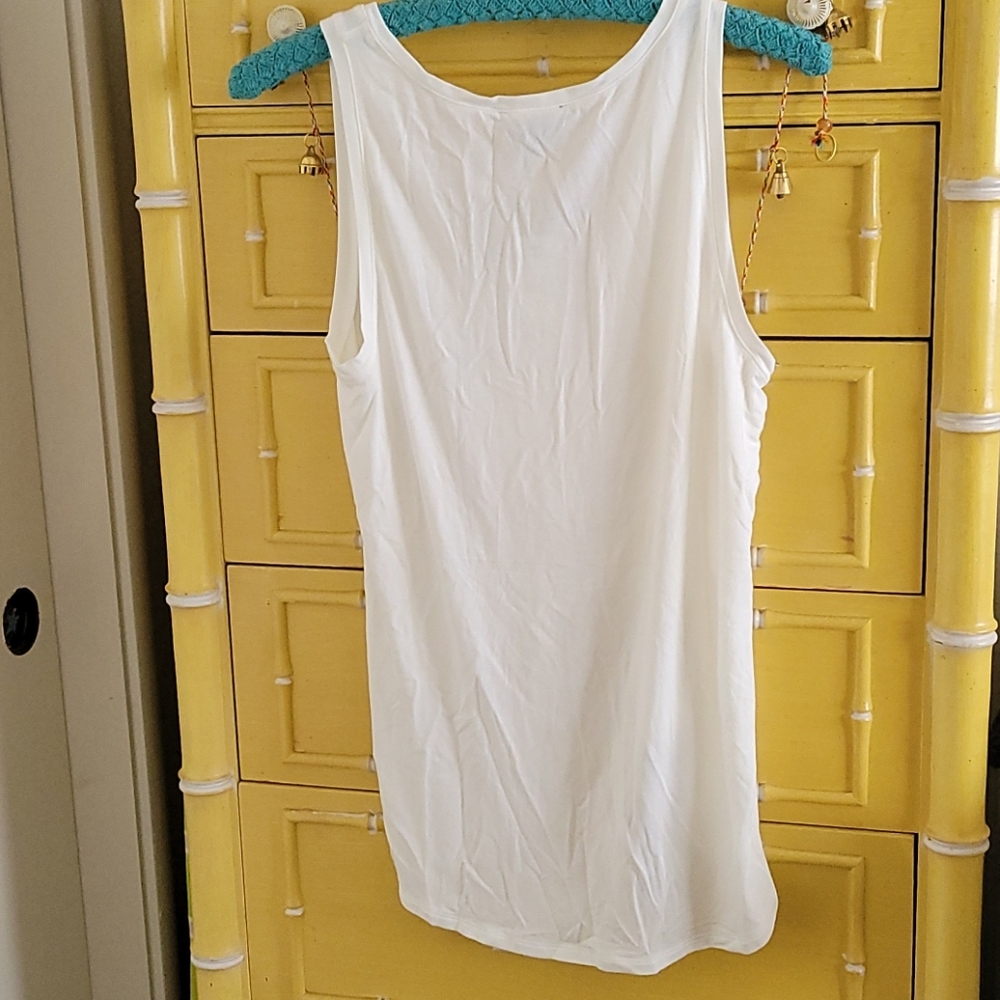 BNWT Asymmetrical Ruched Side Top - Picture 5 of 6